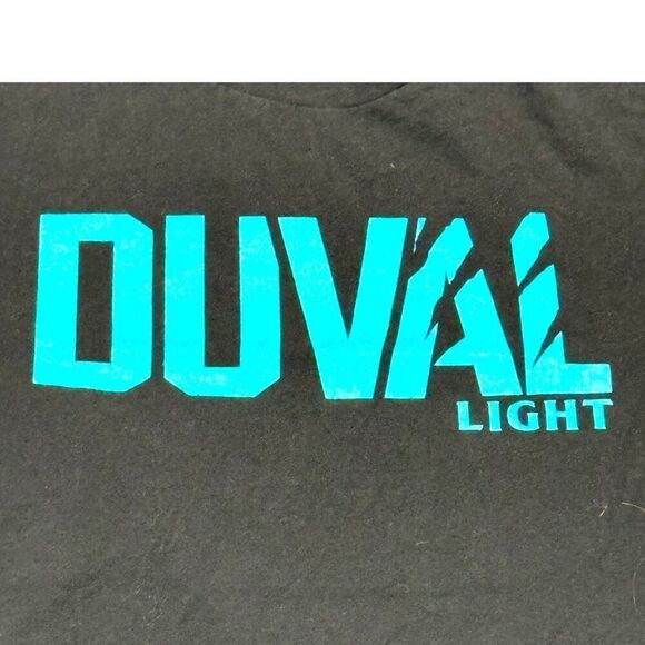 Duval Light Black T-Shirt With Jacksonville Jaguars Jags XXL Tee Skyline Graphic - Picture 2 of 6